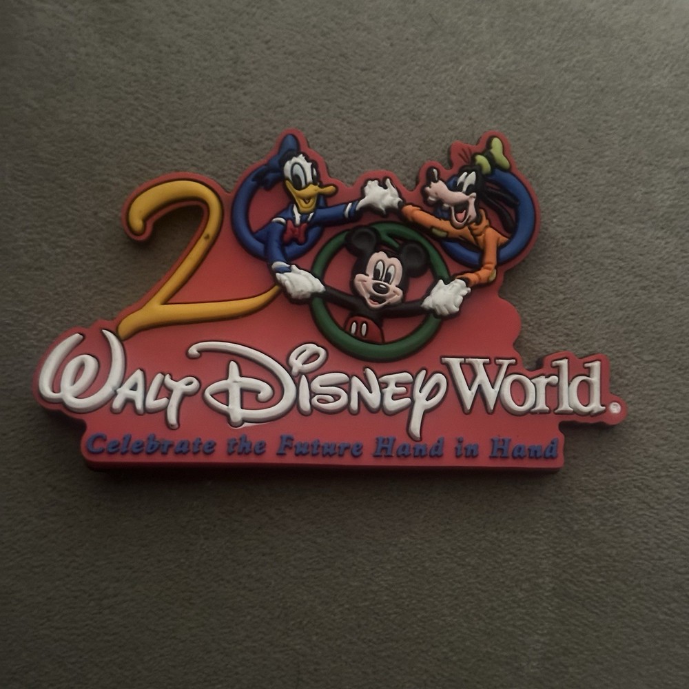 Disney World Goofy Mickey Donald Fridge Magnet Souvenir 2000