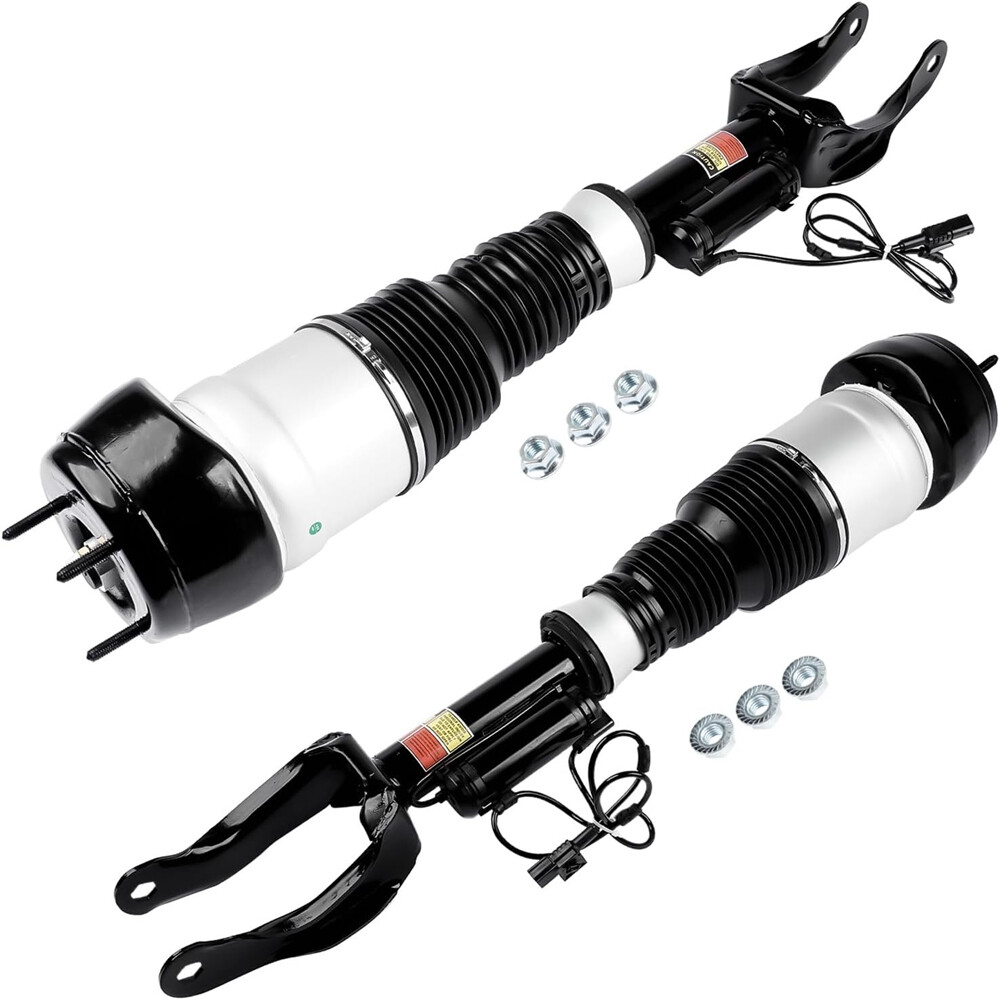 Pair Front Air Suspension Shock Struts w/ADS For Mercedes W166 X166 GL450 GLS550