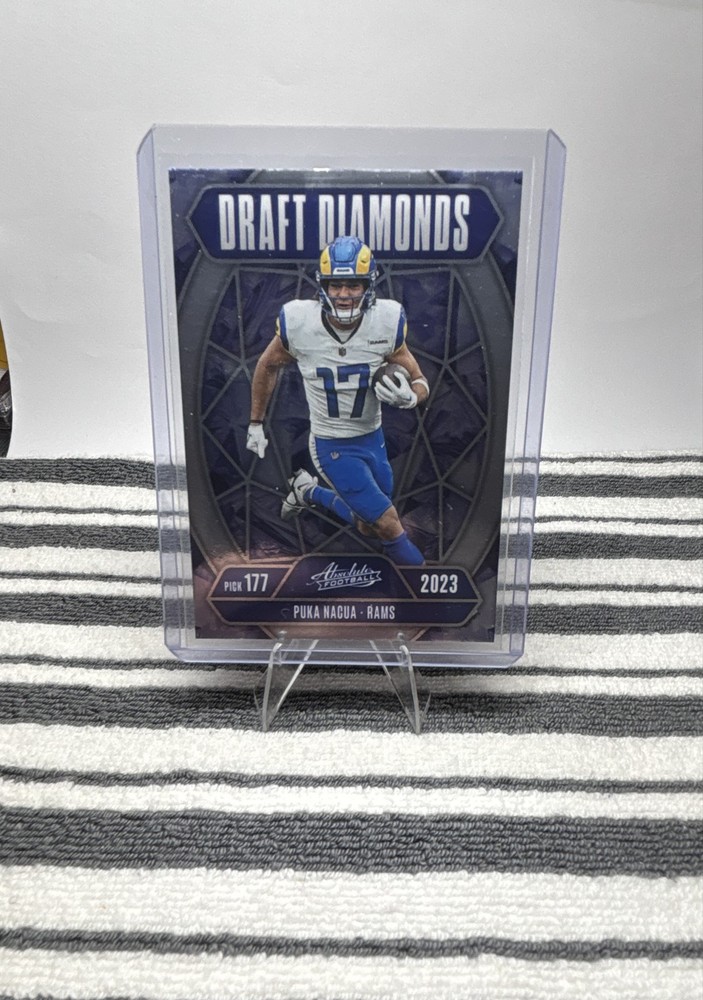 2025 Panini Absolute - Draft Diamonds Puka Nacua #DD-PNA
