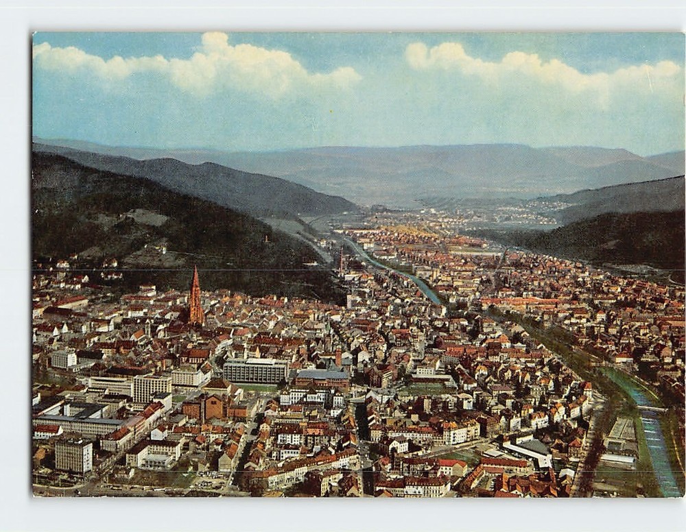 Postcard Freiburg Germany