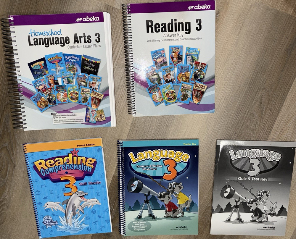Abeka - 3rd Grade Language Arts & Reading - Teacher Set