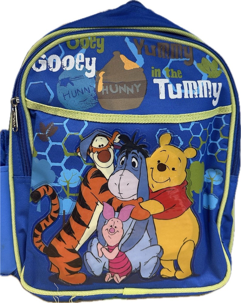 Small Backpack - Disney - Winnie the Pooh - Blue Tigger Eeyore 12
