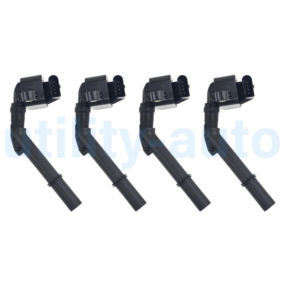 4pcs Ignition Coil 2649061200 Kit For Benz C300 E300 S320 GLC260 GLE350 M264 NEW