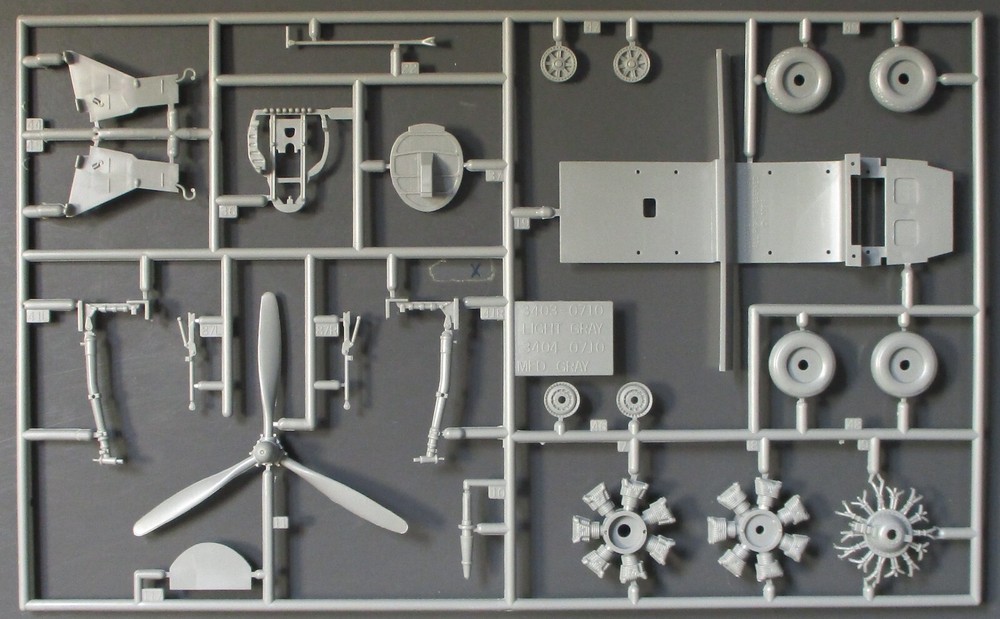 Accurate Miniatures 1/48th Scale TBF-IC - Parts Lot 3 from Kit No. 3405-image