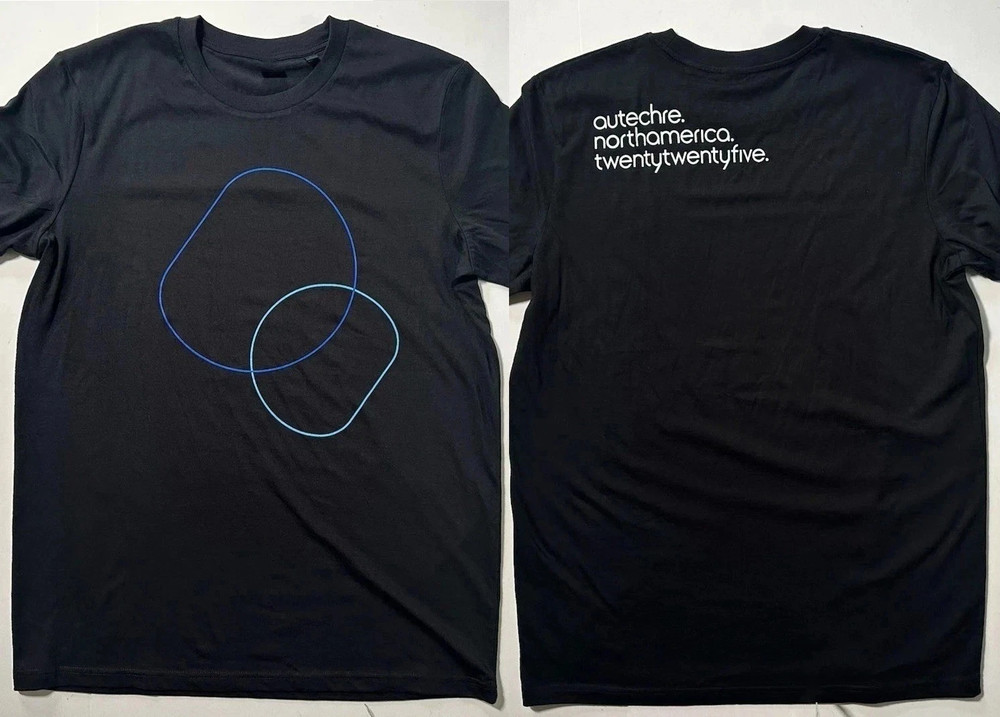 Autechre Live North America Twentytwentyfive T Shirt Full Size S-5XL QT1589