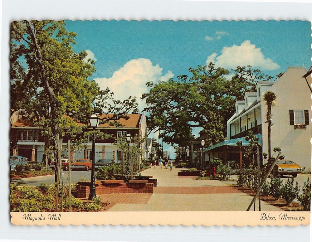 Postcard Magnolia Mall Biloxi Mississippi