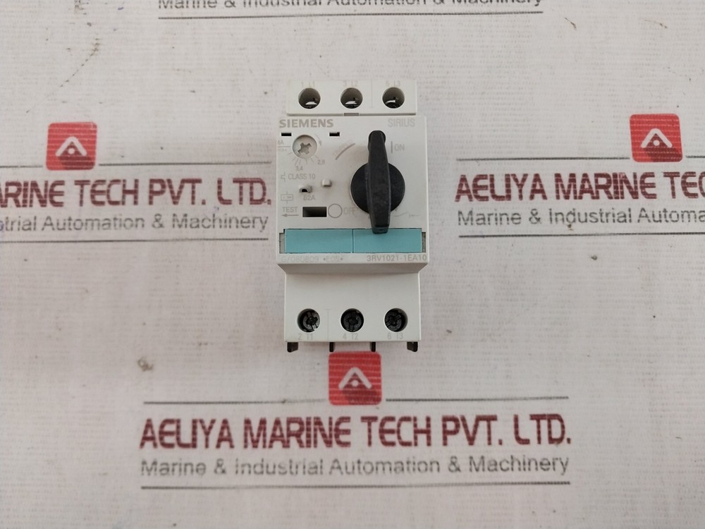 Siemens 3RV1021-1EA10 Circuit Breaker For Motor Protection Sirius HW05014-7 001