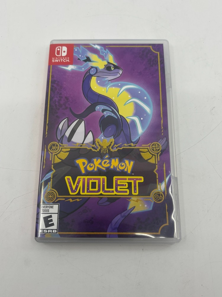 Pokemon Violet (used, tested, with case) - Nintendo Switch