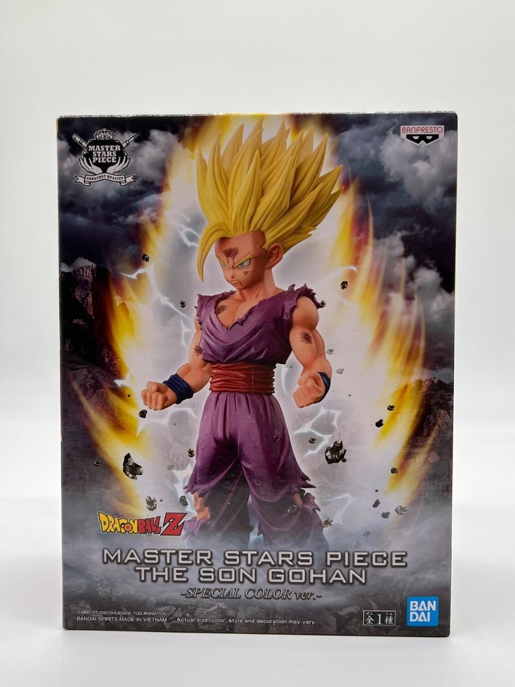 Dragon Ball Z Master Stars Piece The Son Gohan figure special color ver. NIB