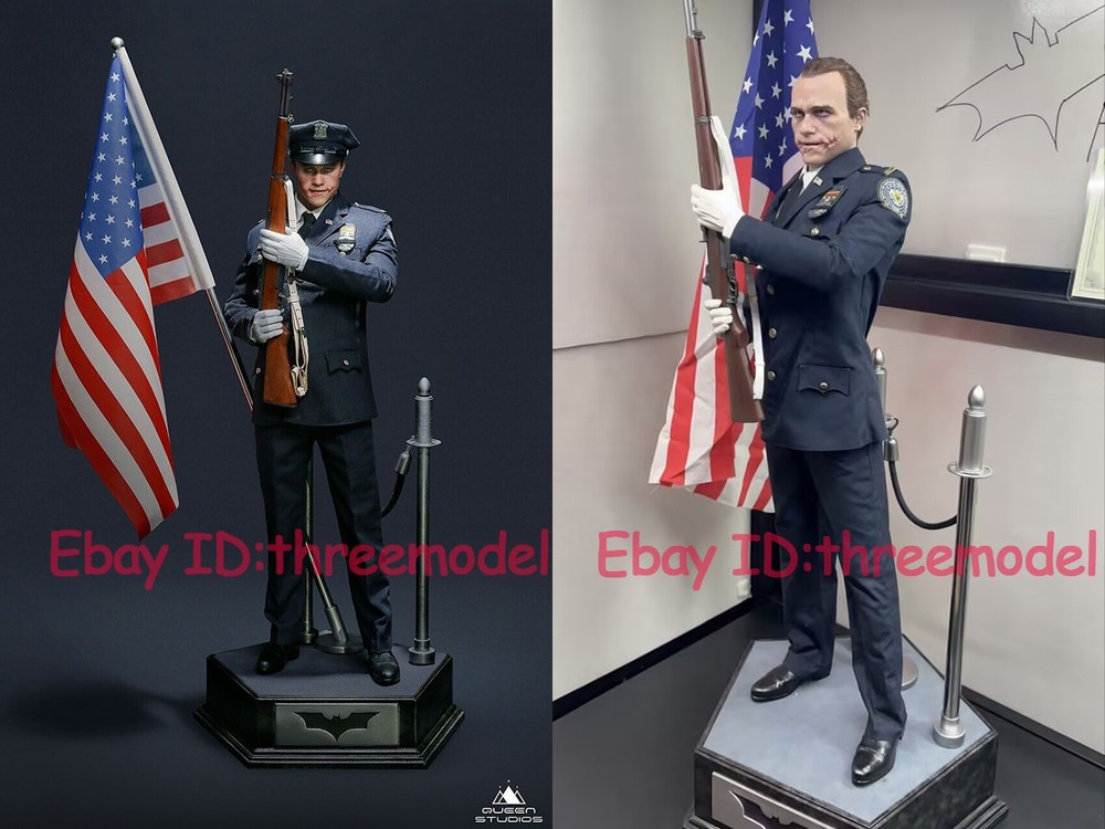 Space IX & Queen Studios 1/6 Official - DC Joker Police Uniform Statue STOCK