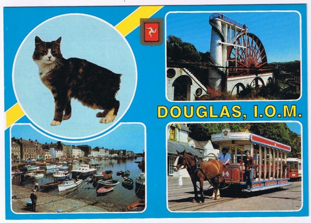 Postcard Douglas Isle Of Man England UK Multi View