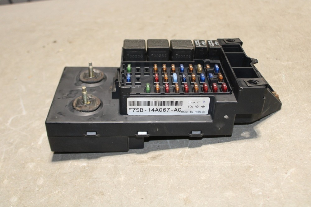 97-98 Ford F150 F-150 Cabin Fuse Junction Box F81B-14A067-EG Lifetime Warranty