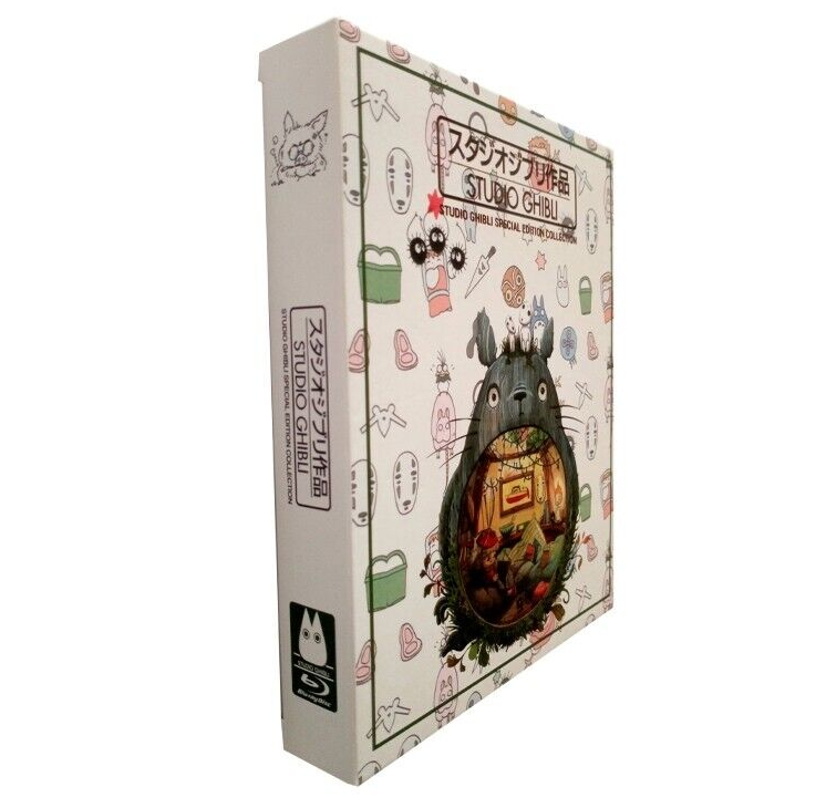 Studio Ghibli Special Edition Collection 24-Movies Blu-ray 8-Disc Sealed & New