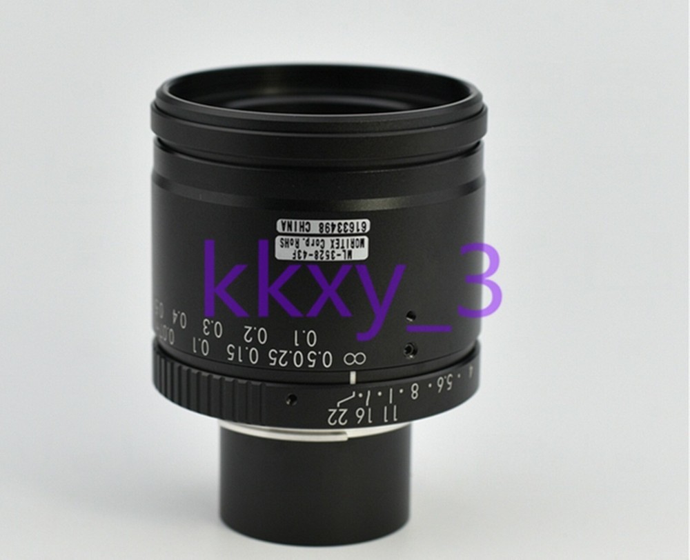 1 PCS MORITEX ML-3528-43F machine vision 29 million pixels full frame lens tested