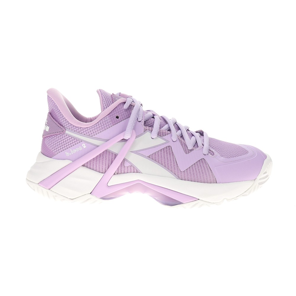 Diadora B.Icon 2 AG Womens Purple Tennis Sneakers 179103-C4660