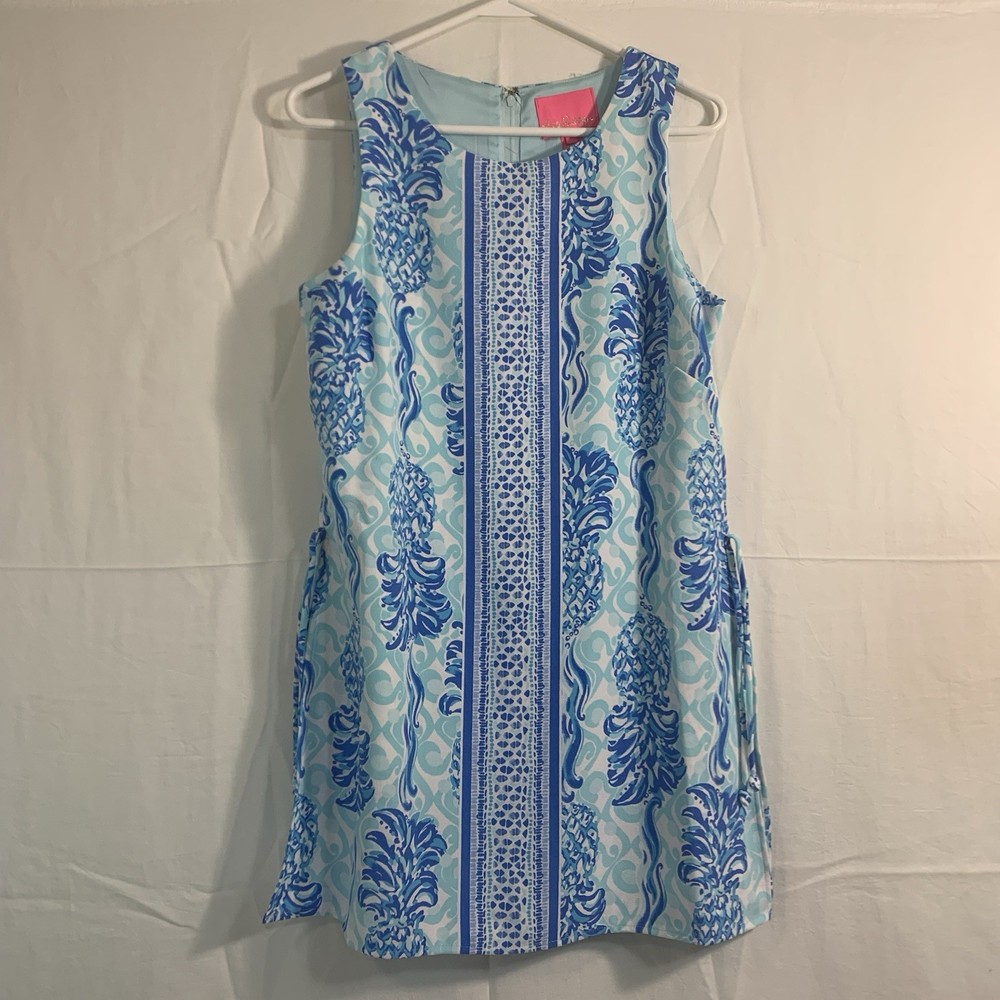 Lilly Pulitzer Donna Romper Bennett Blue Out Of The Blue Skort Women’s 6 Summer