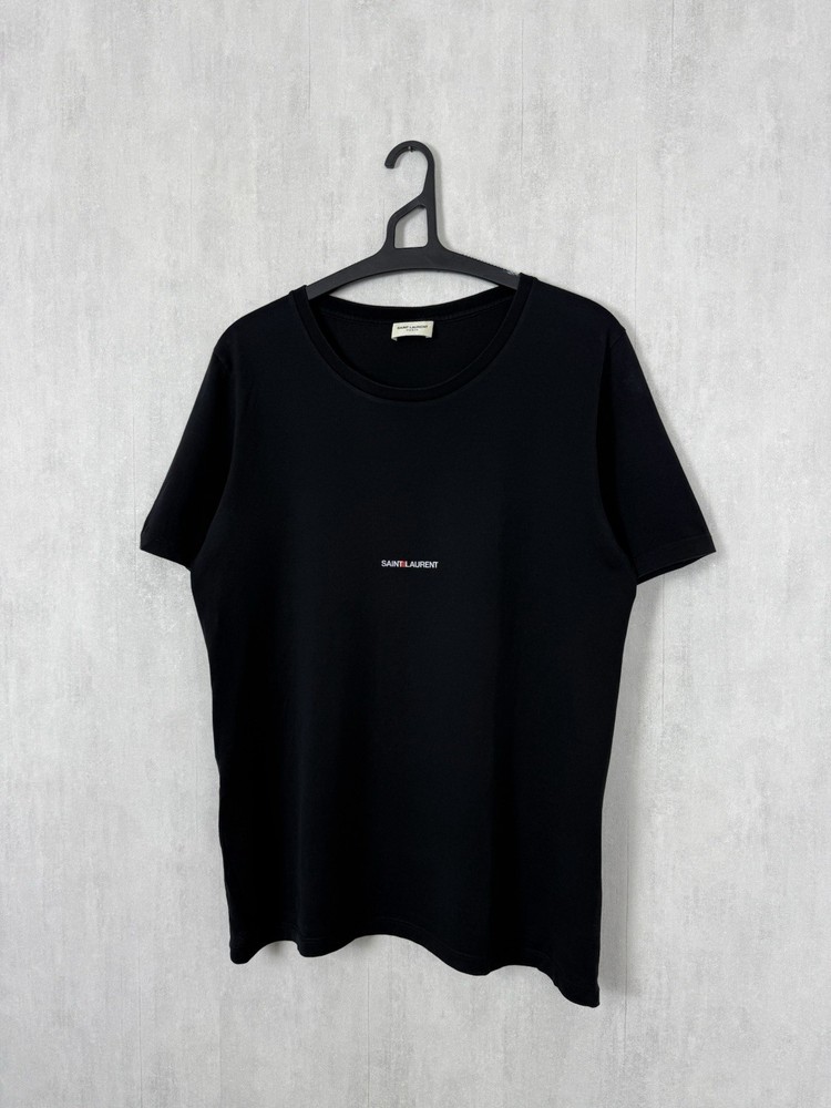 Saint Laurent Paris Men’s Black T-Shirt Size L