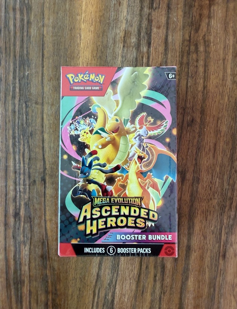 Pokémon TCG Mega Evolution-Ascended Heroes Booster Bundle Box