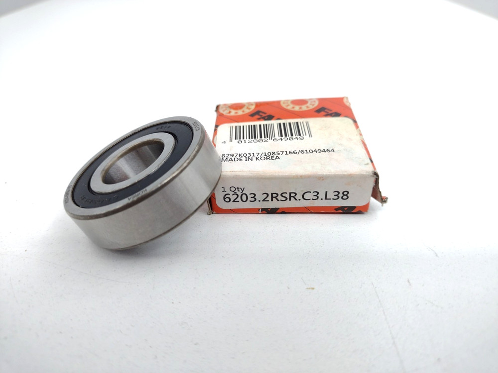 *** FAG 6203 2RSR C3 L38 Radial Deep Groove Ball Bearing 17 mm Bore