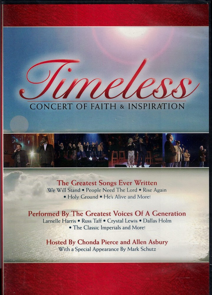 Timeless: Concert of Faith & Inspiration (DVD) NEW
