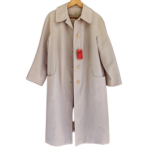 Old Stock NWT Womens VTG 16 1/2 USA Forecaster Of Boston Beigh Tan Normcore...
