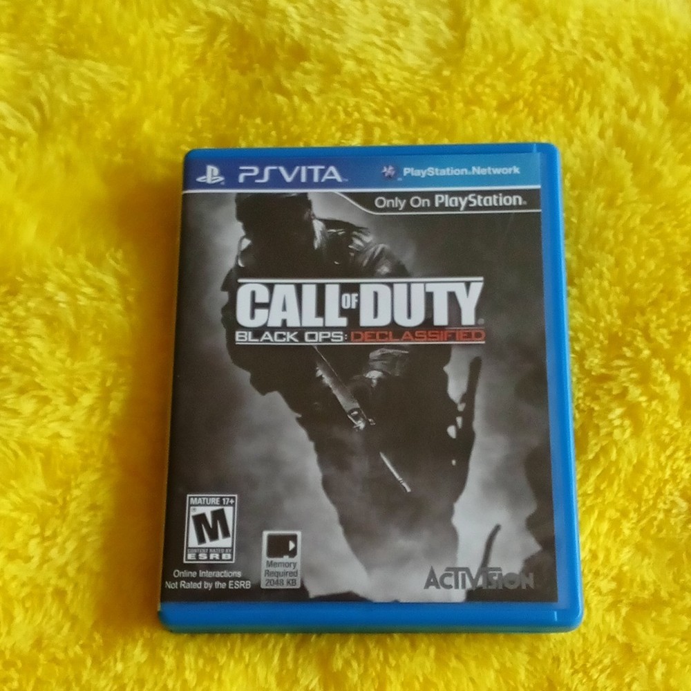 Replacement case Call of duty black ops declassified psvita (No Game)