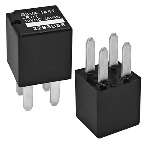 12DVC 20A 4Pins SPST Automotive Relay, Replace 5L3T-AA, 8T2 Number of Items: 2