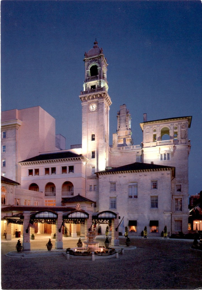 Richmond, Virginia, The Jefferson, 101 West Franklin Street, Historic Postcard