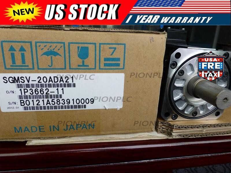 安川 Sgmsv-20Ada21 伺服电机 1 件全新加急运输 Sgmsv20Ada21-