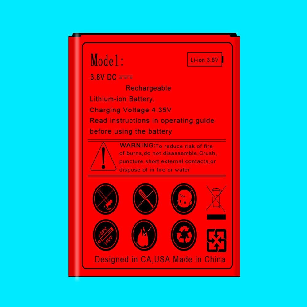 3520mAh Extended Slim Battery for LG G3 Beat D722 Long-Lasting Replacement