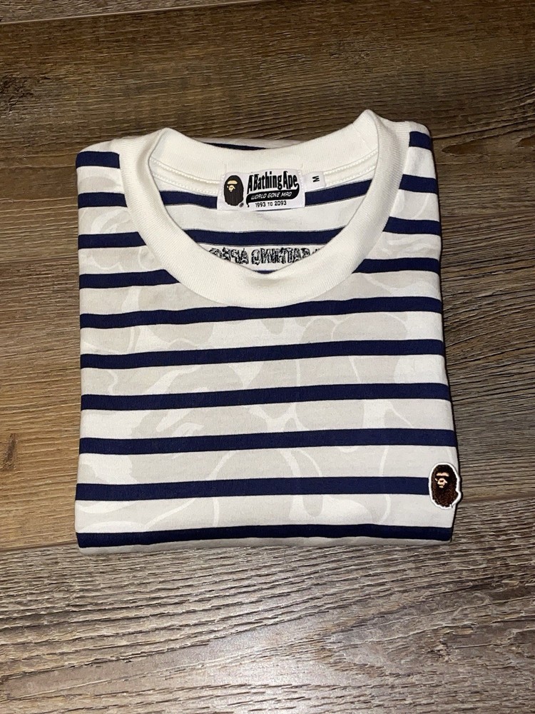 A Bathing Ape BAPE Camo One Point Relaxed Fit TEE SHIRT MENS M DESIGNER FASHION