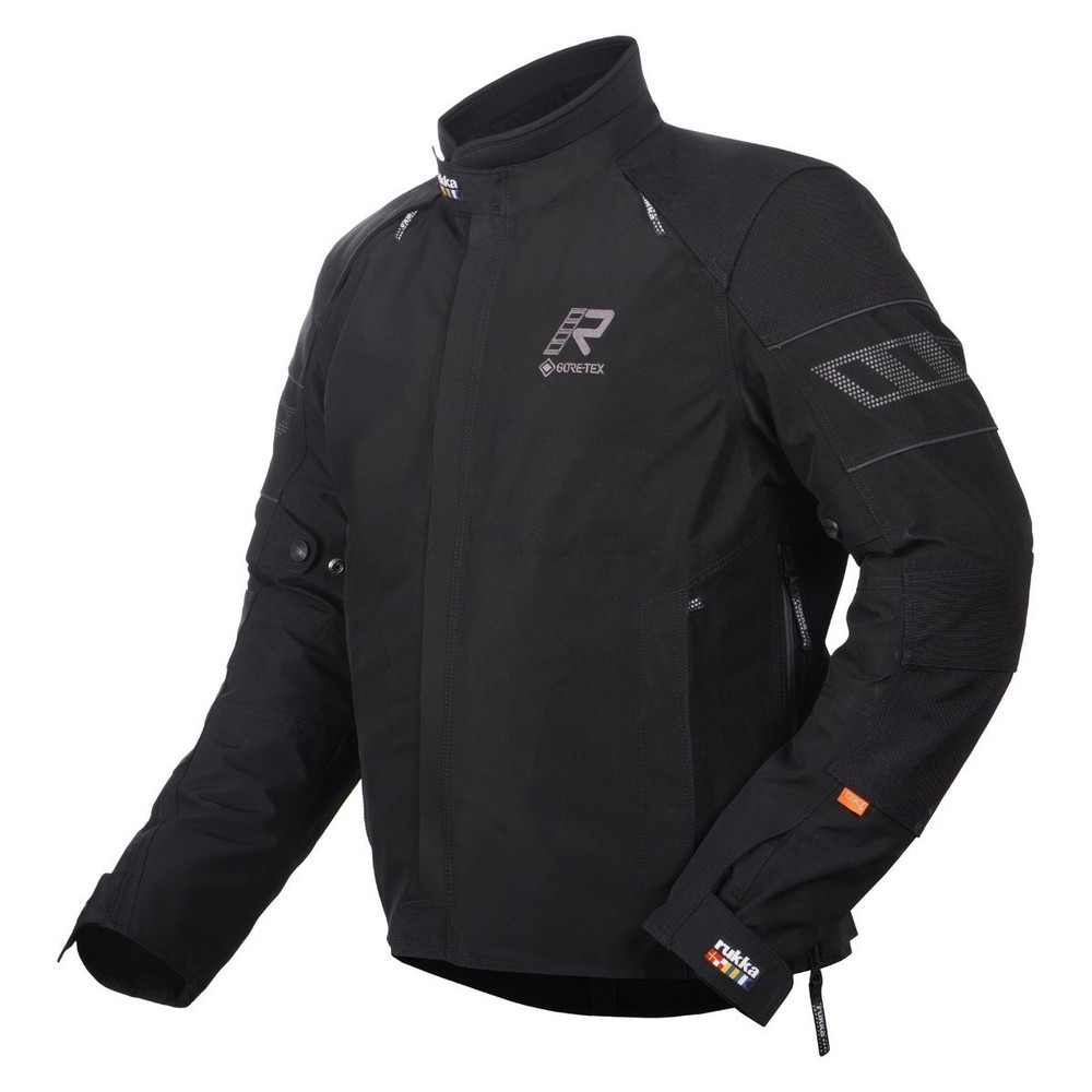 Men's Adventure Rukka R-ex Motorcycle Jacket Black