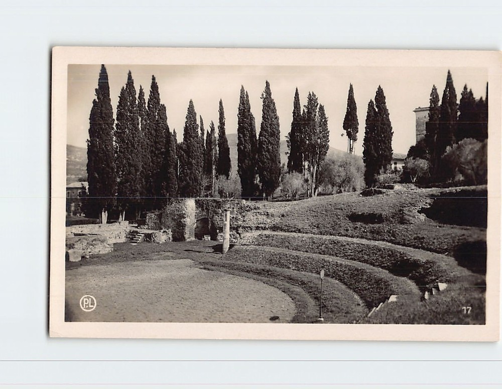 Postcard Teatro Greco Villa Adriana Tivoli Italy
