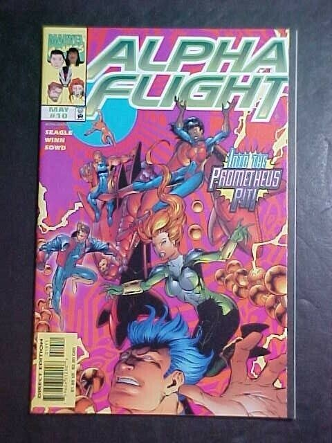 Alpha Flight #10! Nm- 1998 Marvel Comics