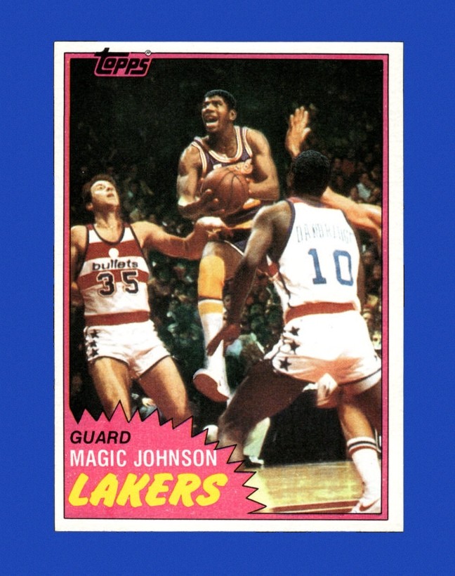 1981-82 Topps Set-Break # 21 Magic Johnson NR-MINT *GMCARDS*Consign with Greg Morris Cards