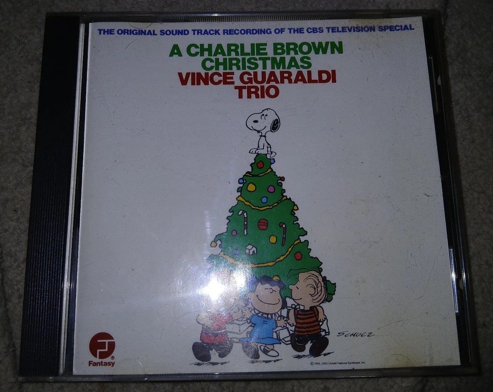 Vince Guaraldi Trio A Charlie Brown Christmas Original Soundtrack CD 1988