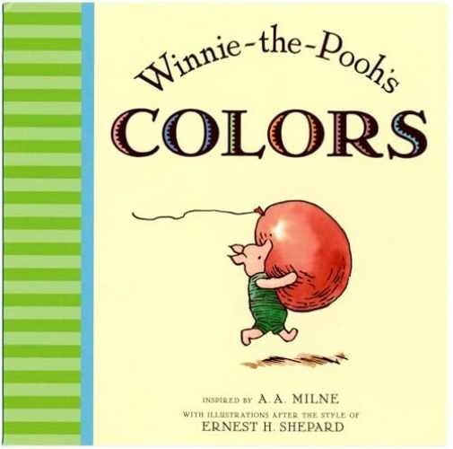 Winnie the Pooh's Colors - Board book, by Milne A. A. - Very Good