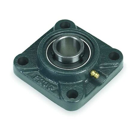 Dayton 3Fcx7 Flange Bearing,4-Bolt,Ball,1-1/4