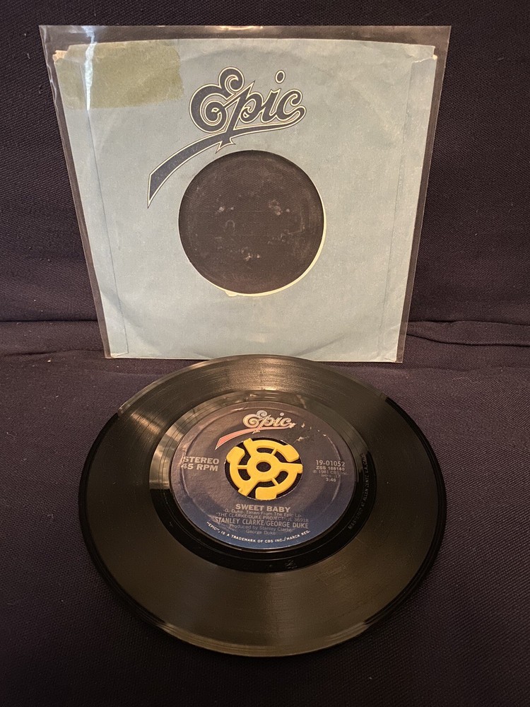 STANLEY CLARKE & GEORGE DUKE Sweet Baby 45 7