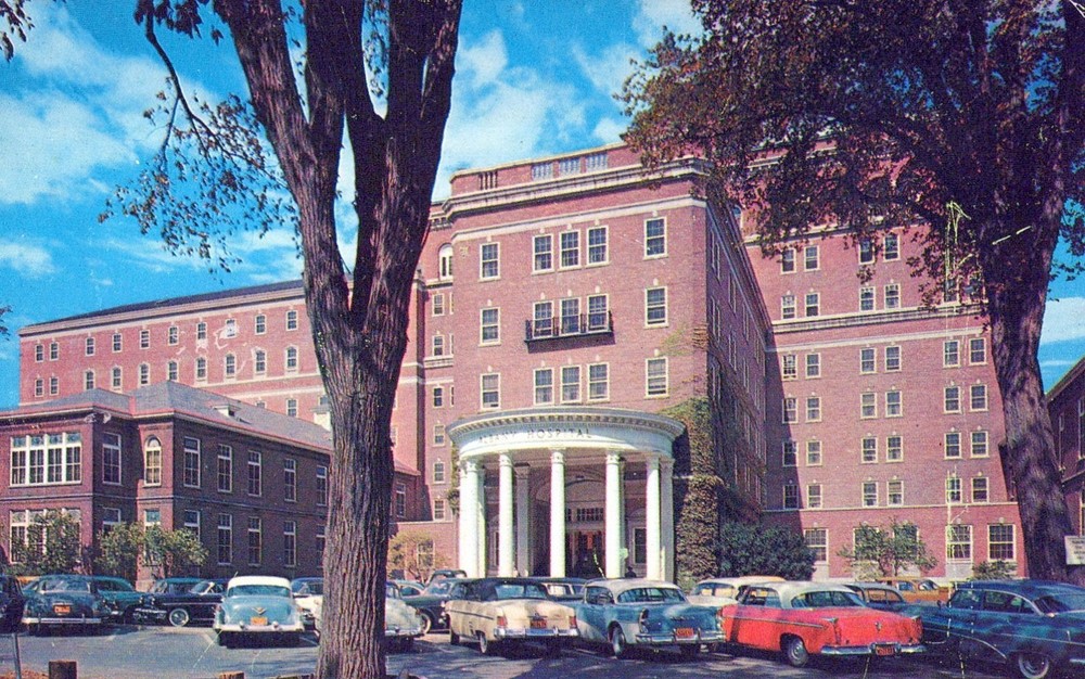 Albany Hospital Oldest Hospital In The City Albany New York NY Postcard