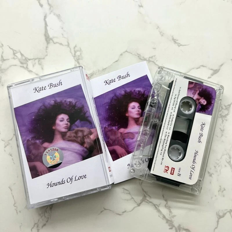 Kate Bush Hounds of Love Retro Album MUSIC song Tape