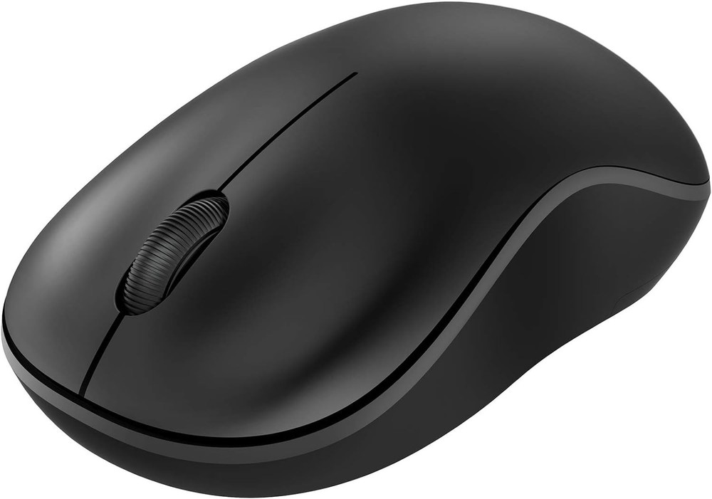 Nulea Wireless Bluetooth Mouse with Dual Mode 5.0 Connectivity in Black