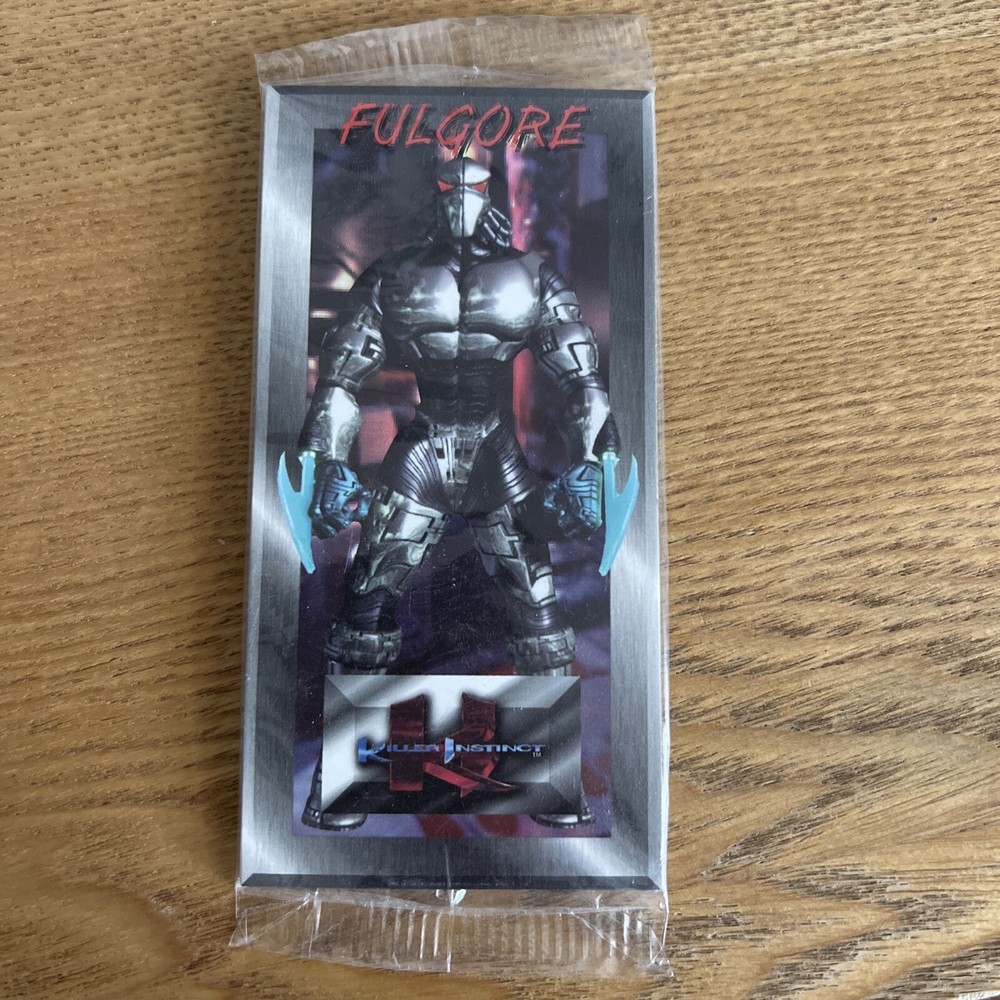 Fulgore Killer Instinct Trading Card Sealed set Super Nintendo 1994 Sabrewu