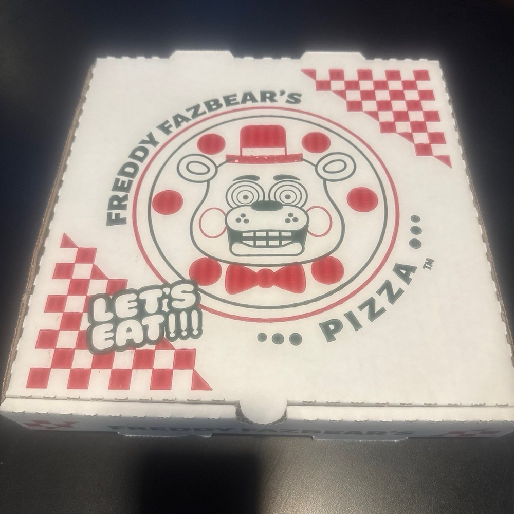 Five Nights at Freddy's Pizza Box Sour Orange Candy Tin Chica FNAF New Sealed
