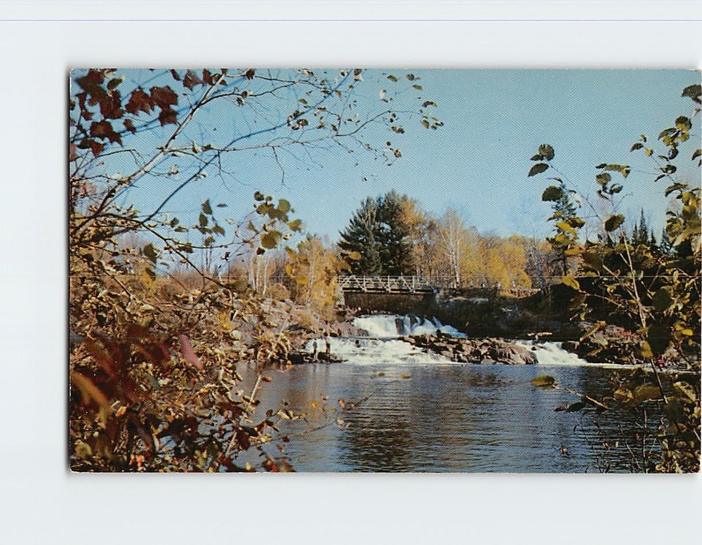 Postcard Marshes Falls on the Oxtongue River Muskoka Ontario Canada