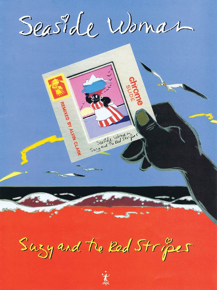 Seaside Woman Suzy And The Red Stripes Song for Piano Vocal Sheet Music Lyrics