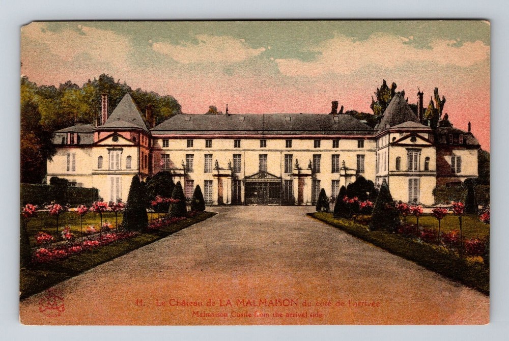 France, Chateau de la Maison, Vintage Postcard