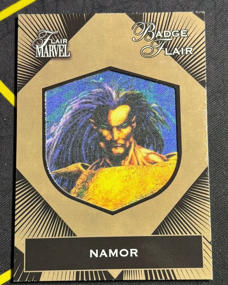 Namor Badge Flair Marvel PFB13 2023 Fleer Marvel