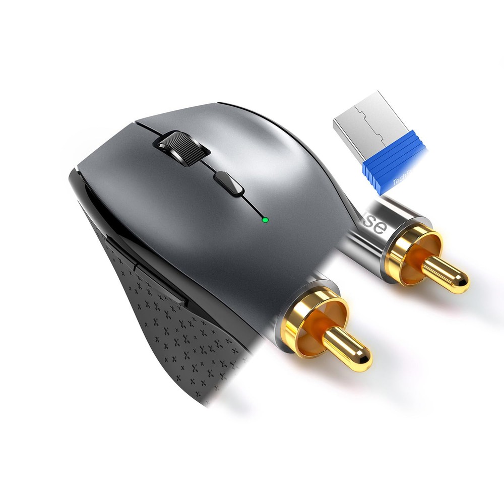 2.4G Wireless Cordless Mouse for Laptops with Nano Receiver