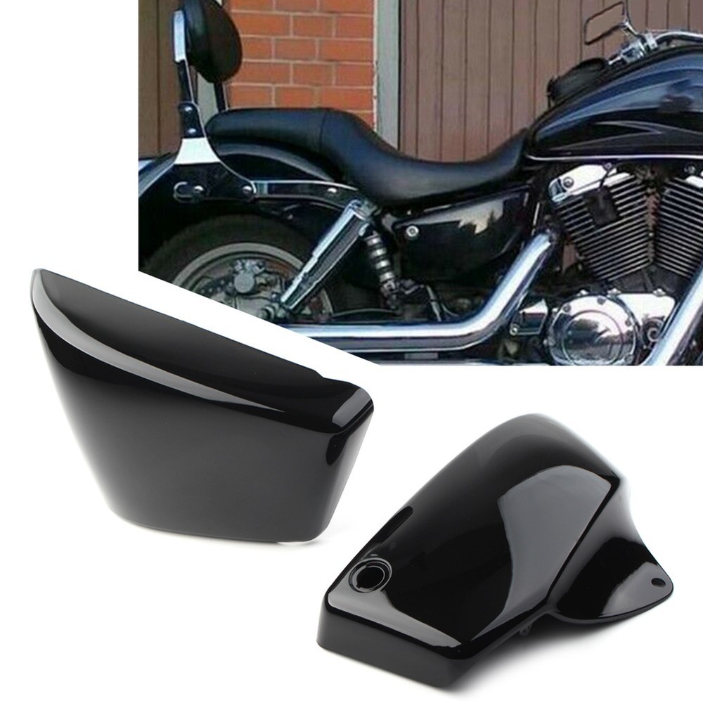 Fit Honda VT 1100 Shadow / Spirit / Sabre 1999-2008 Side Battery Cover Black